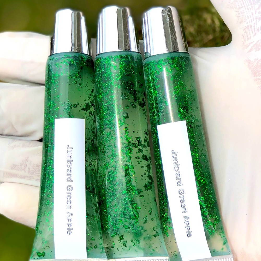 Green Apple Glitter Gloss